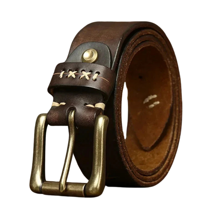 Oak Buffalo Leather Belt