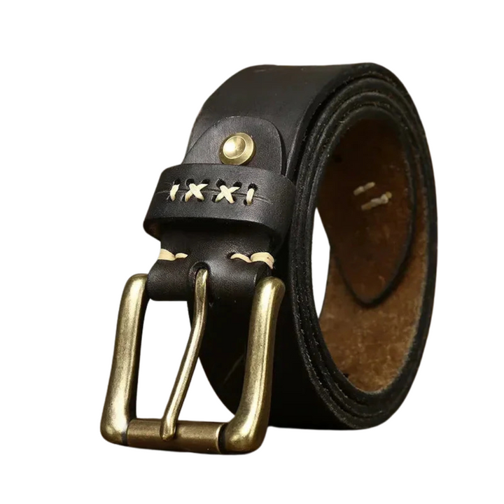 Oak Buffalo Leather Belt