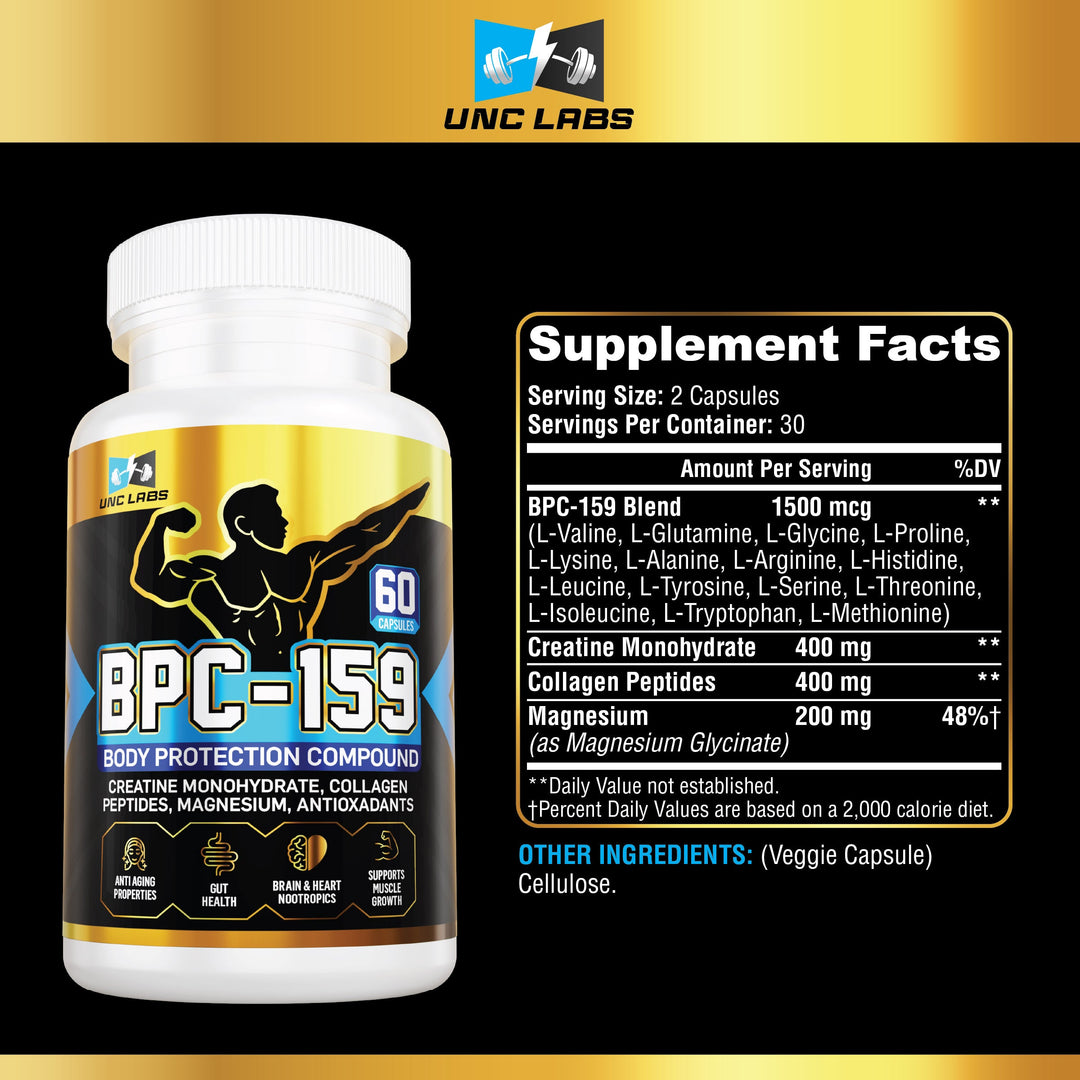BPC 159 Peptide Blend (BPC-157 Peptide Alternative) -Joint discomfort can slow you down, but you’re not ready to stop moving!
