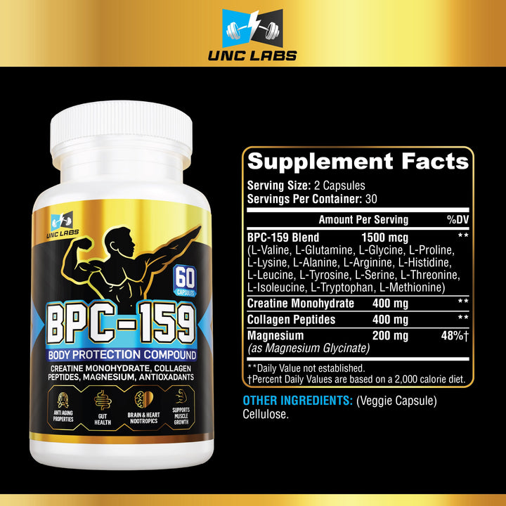 BPC 159 Peptide Blend (BPC-157 Peptide Alternative) -Joint discomfort can slow you down, but you’re not ready to stop moving!