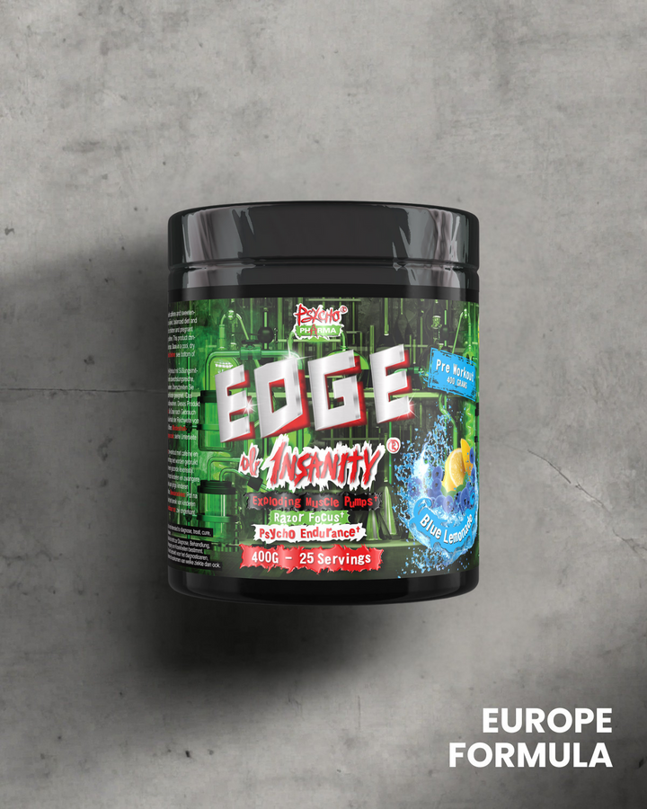Edge of Insanity -No fluff. No filler. Just pure, controlled chaos in a scoop
