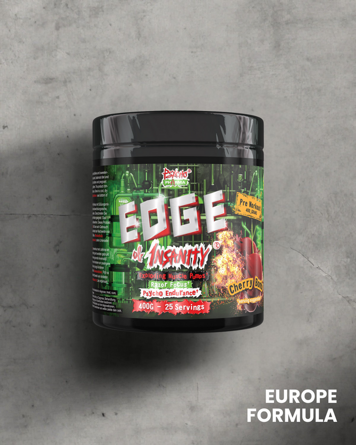 Edge of Insanity -No fluff. No filler. Just pure, controlled chaos in a scoop