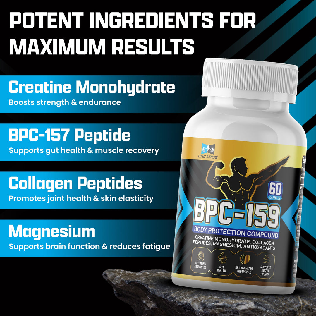 BPC 159 Peptide Blend (BPC-157 Peptide Alternative) -Joint discomfort can slow you down, but you’re not ready to stop moving!