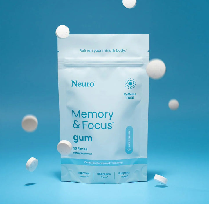 Memory & Focus Gum -Waking up foggy?