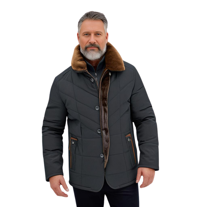 Sean Men's stand collar winter jacket