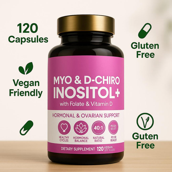 Myo and D-Chiro Inositol with Folate - Busy Mom & Wellness Seeker?