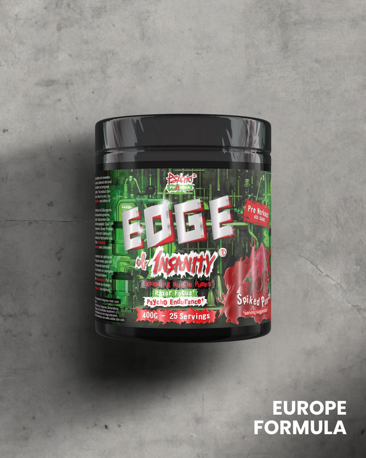 Edge of Insanity -No fluff. No filler. Just pure, controlled chaos in a scoop