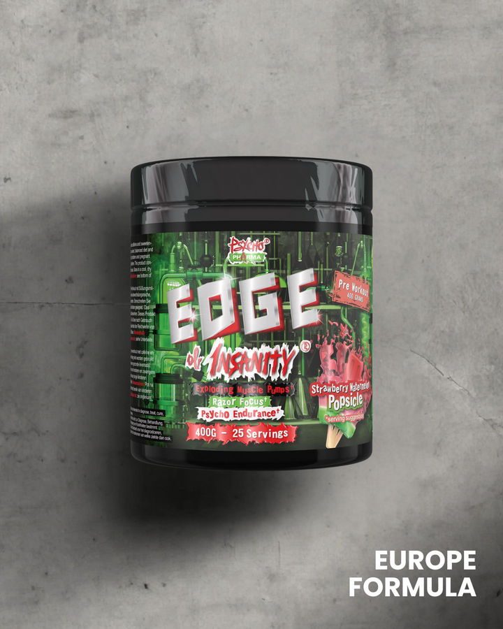 Edge of Insanity -No fluff. No filler. Just pure, controlled chaos in a scoop