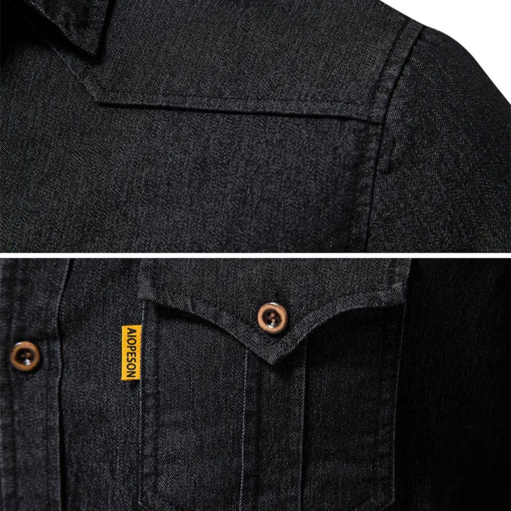 Cotton Denim Shirt