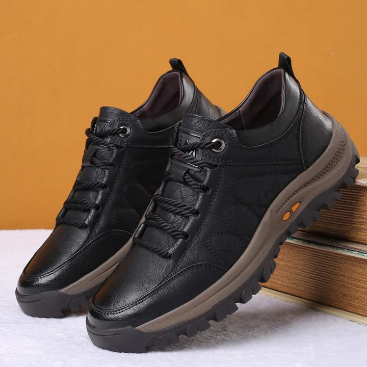 Conor hand-stiched leather casual men's shoes