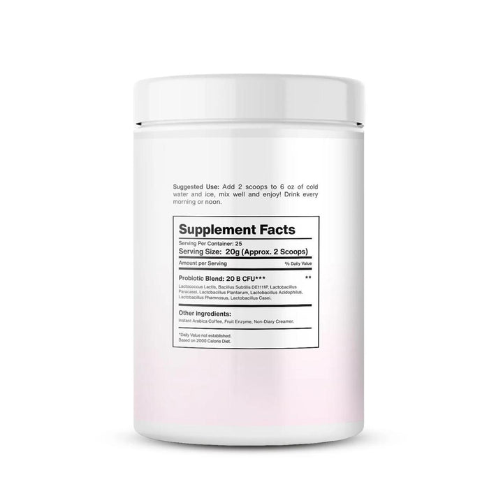 Probiotics Iced Coffee - Designed for busy women who want more from their morning drink