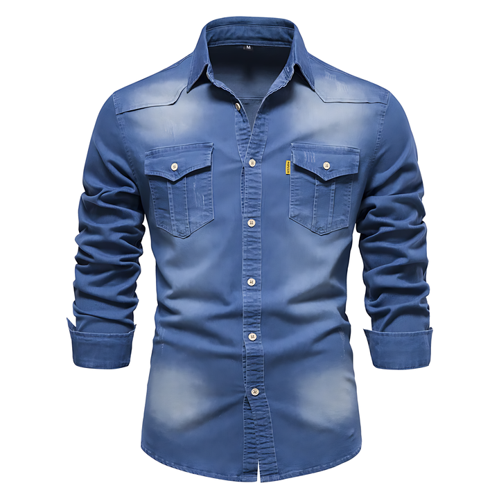 Cotton Denim Shirt